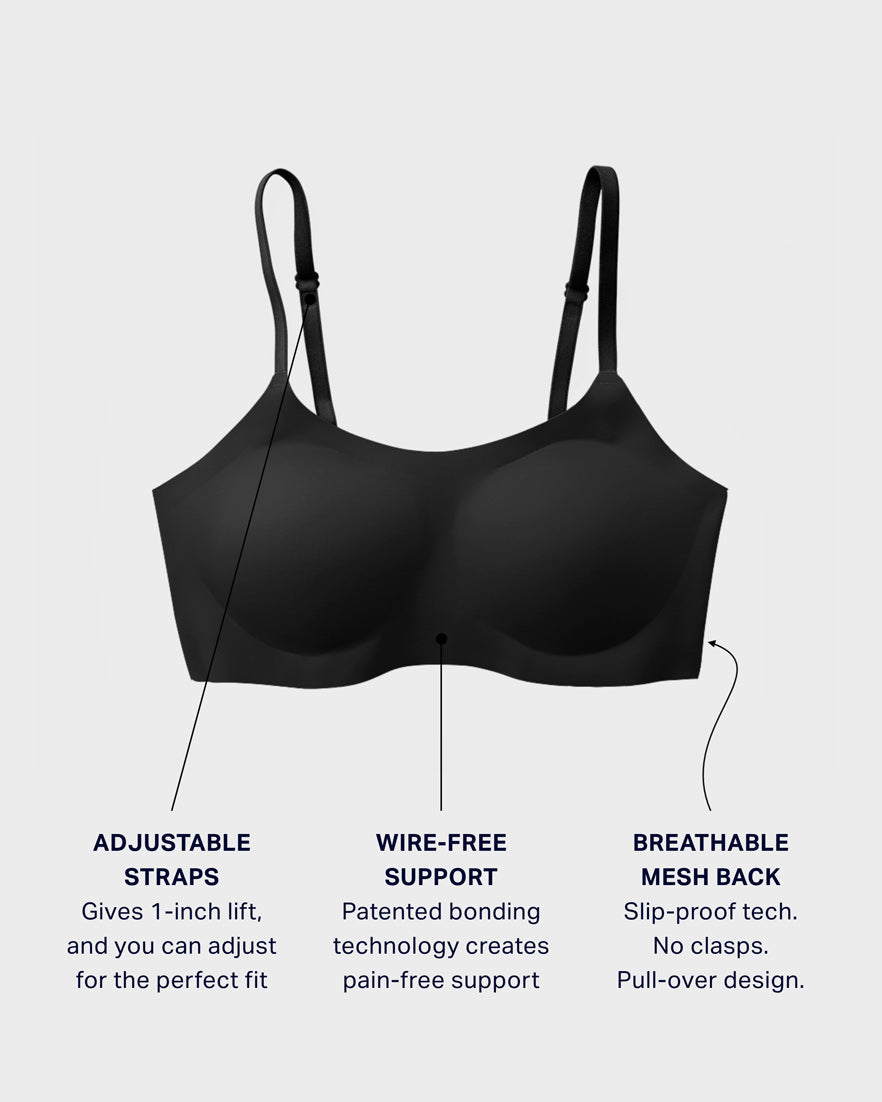 Black Sheer and Support Bra Bundle