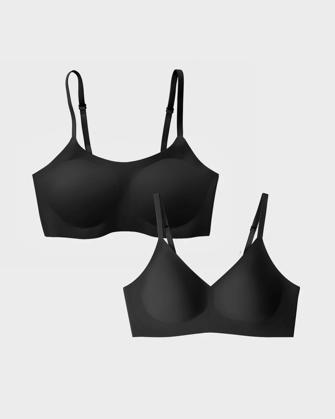 Black Relief and Support Bra Bundle
