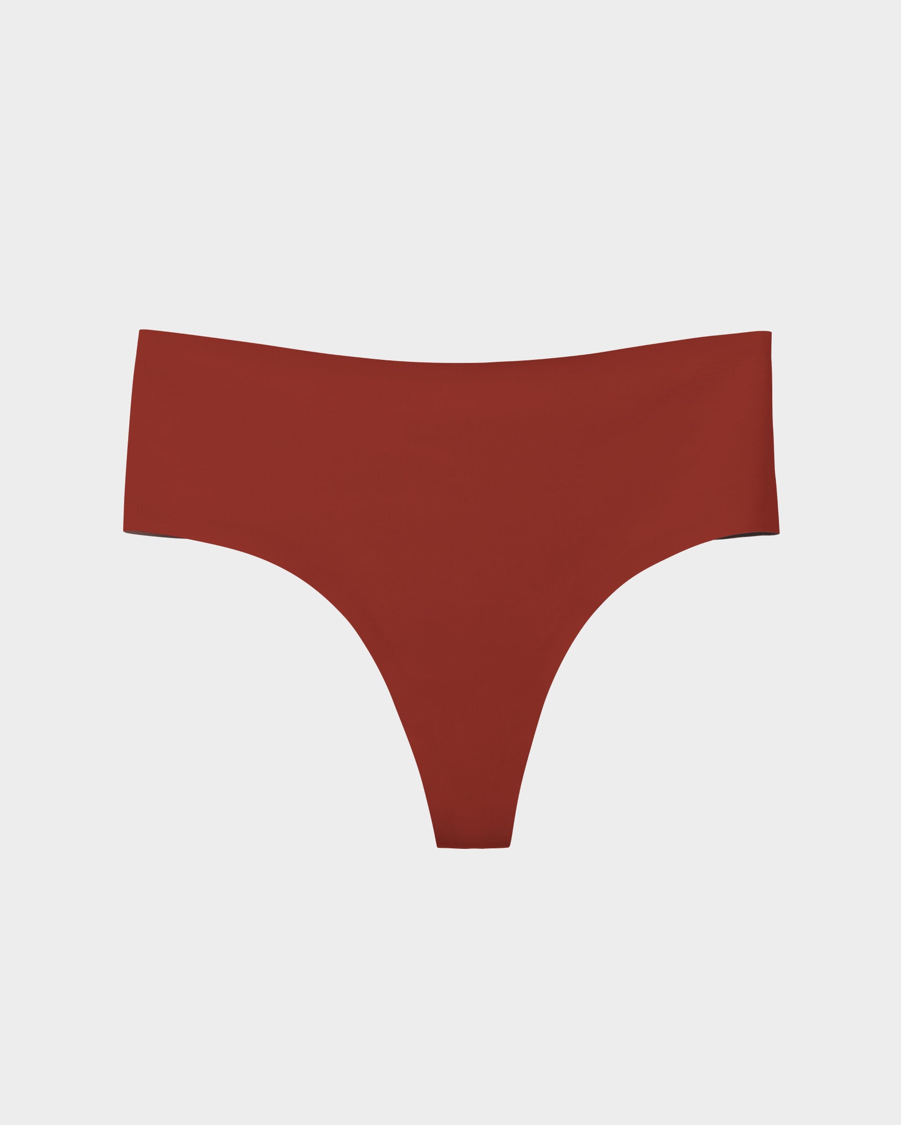 Fired Brick High Waisted Thong