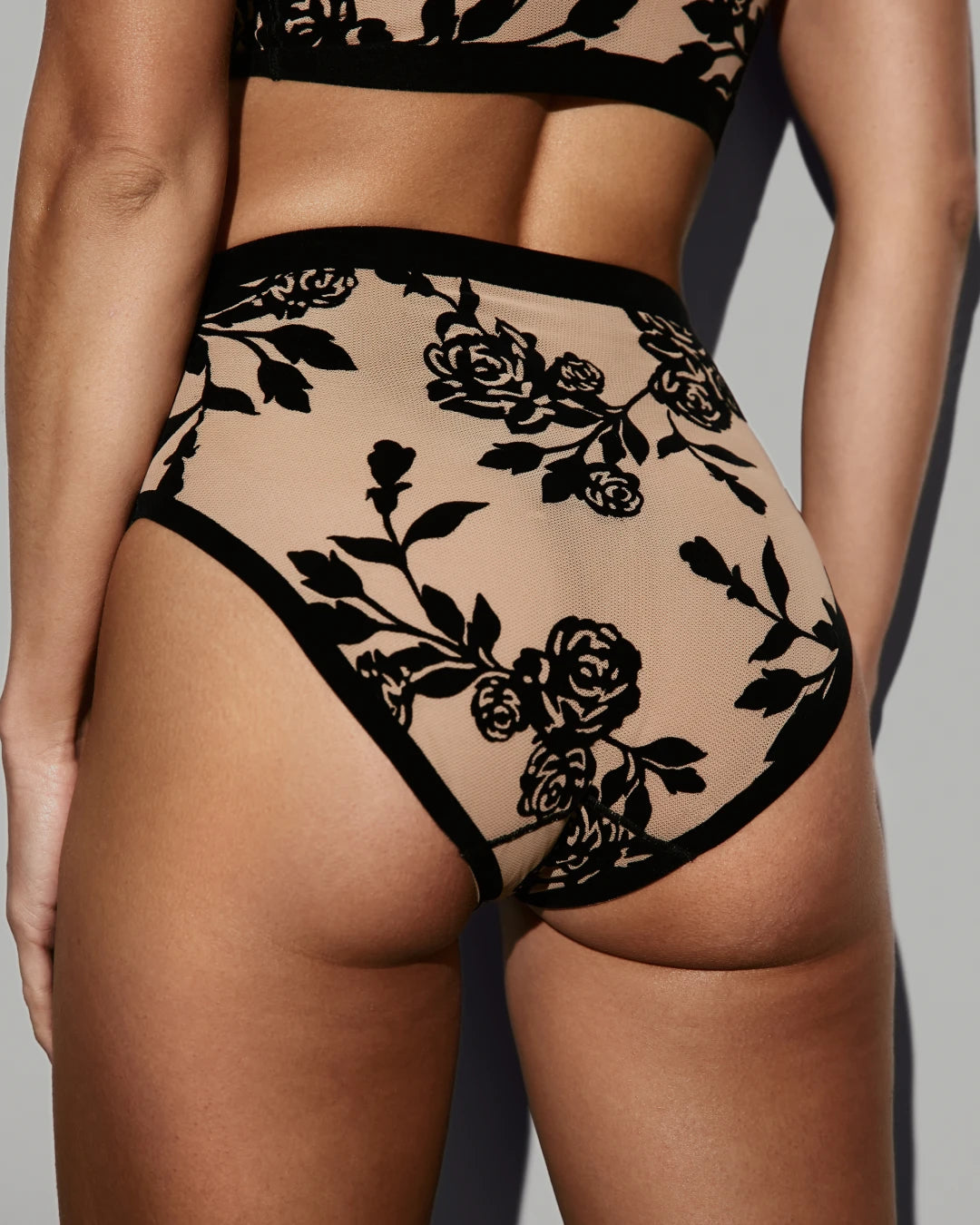Madam Oh La La Sheer Bralette and High-Cut Set