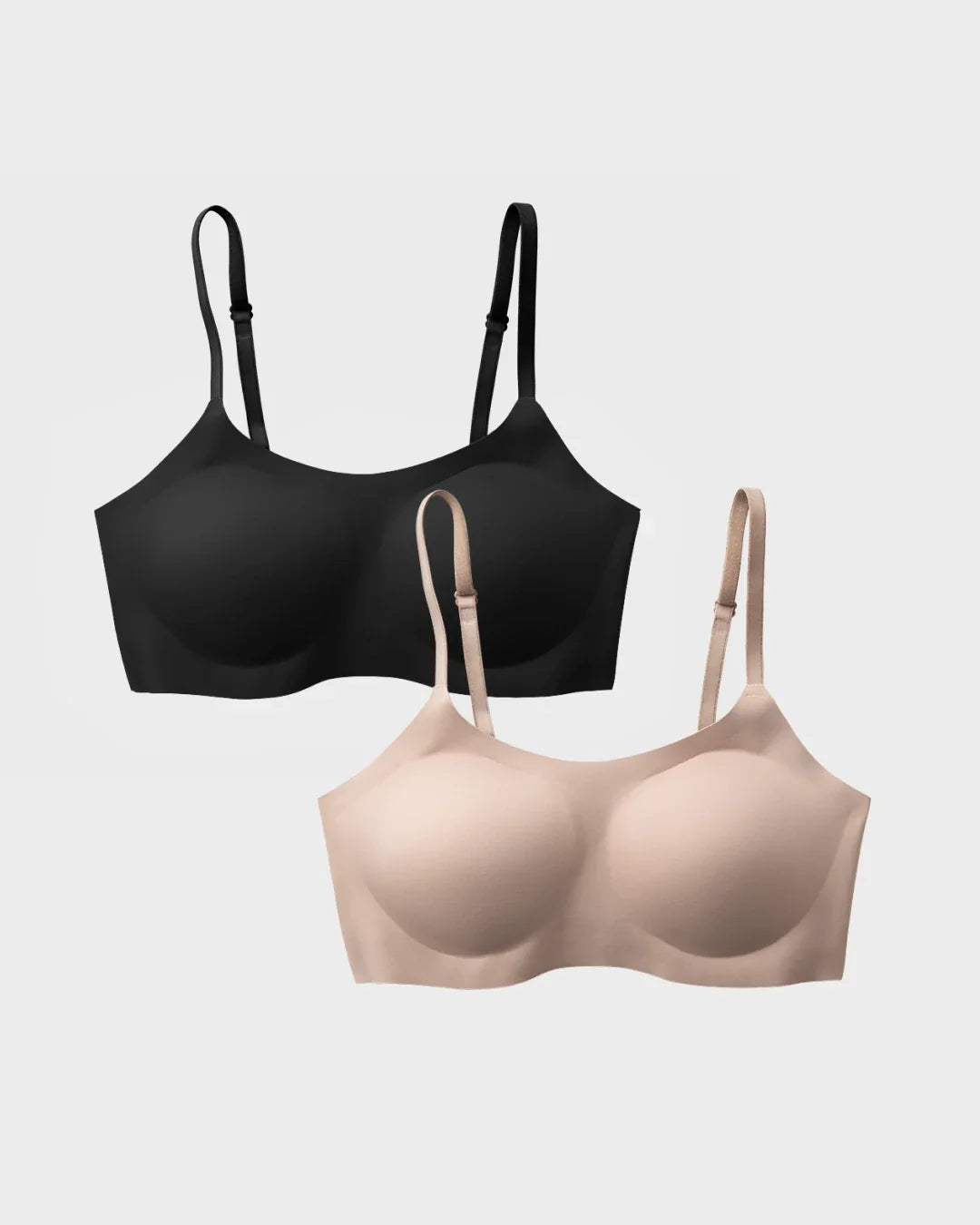 Black and Nude Support Bralette Bundle