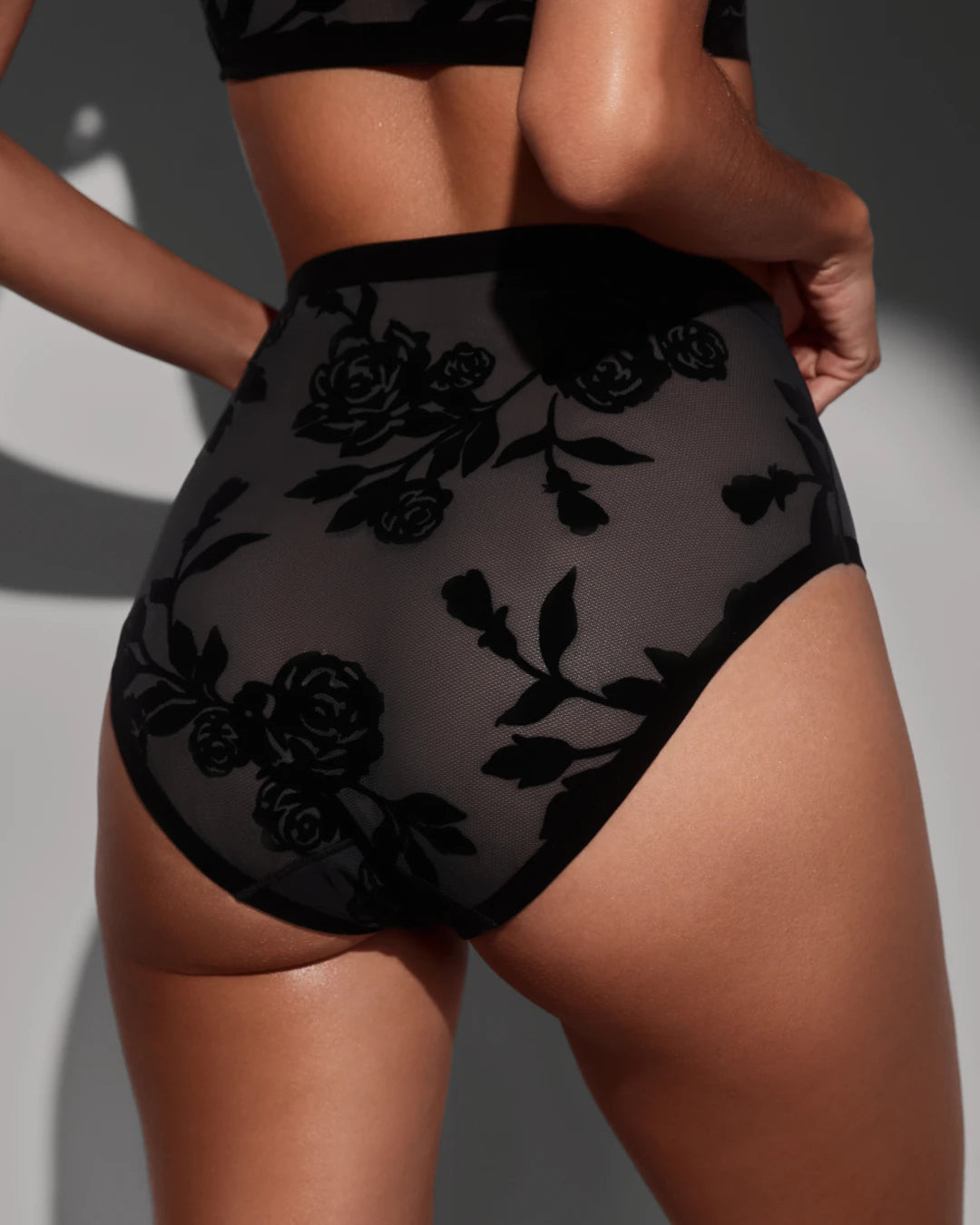 Madam Royale Sheer Bralette and High Cut Set