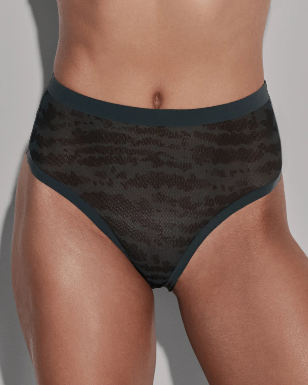 Cello Dark Sheer High Cut