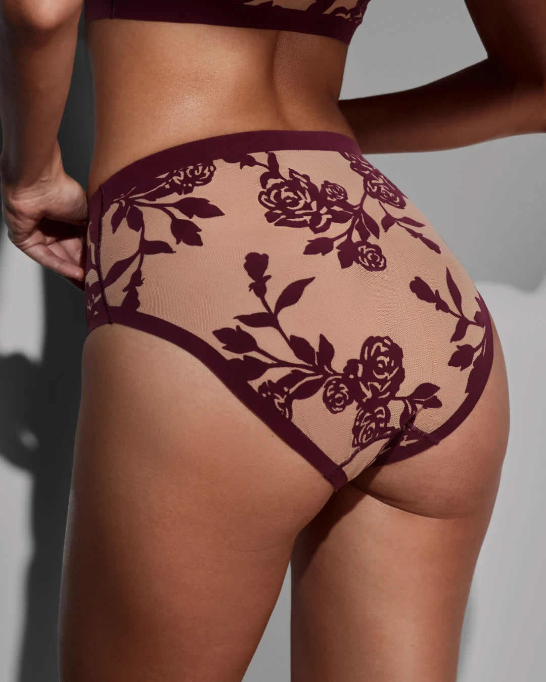 Madam Coquette Sheer High Cut