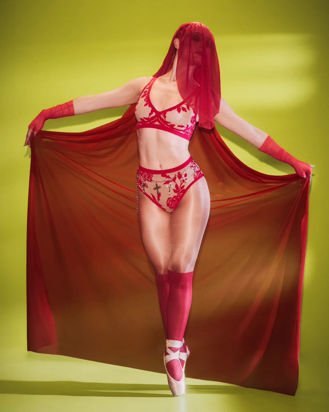 Madam Rouge Sheer High Cut