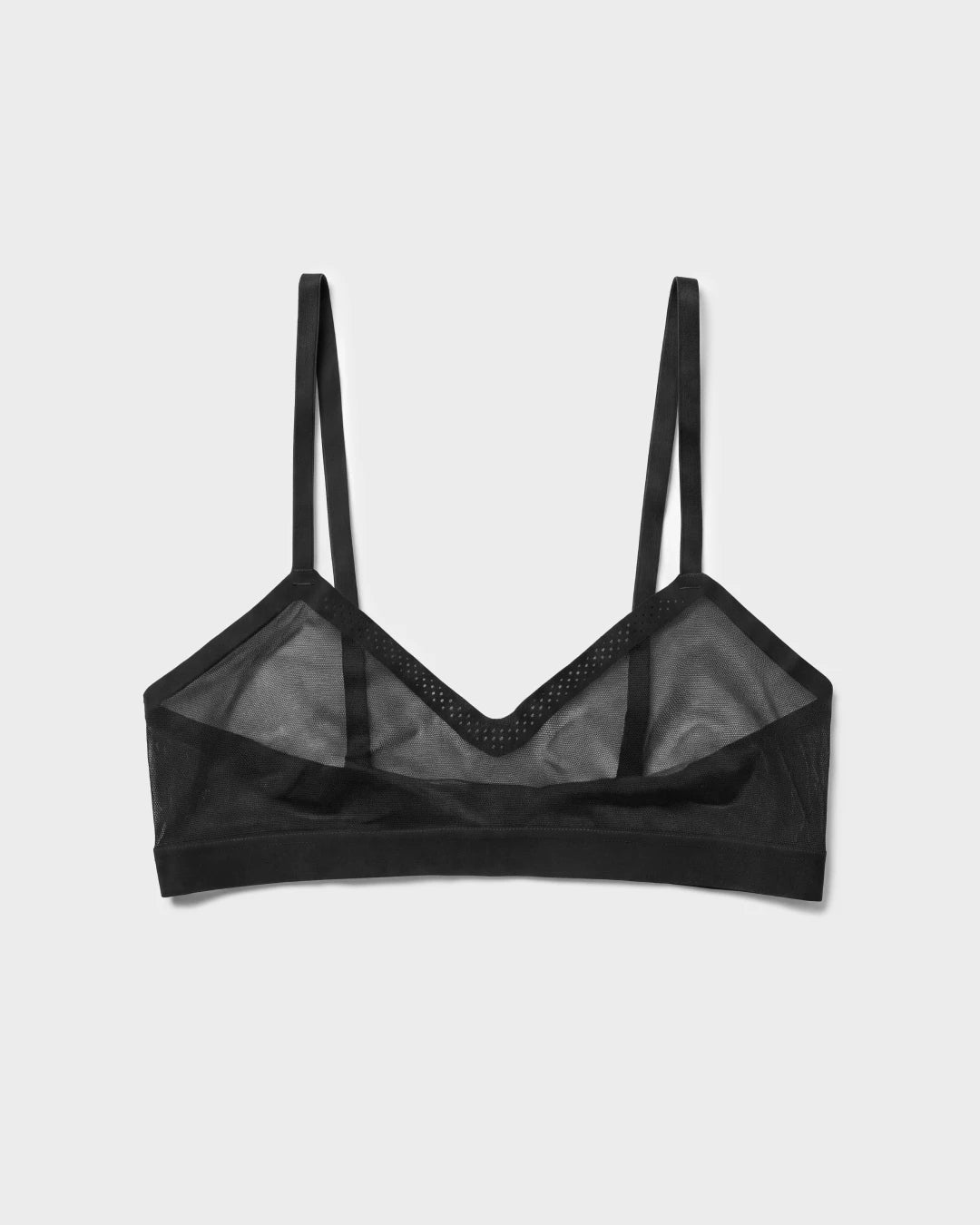 Black Triangle Sheer Bra
