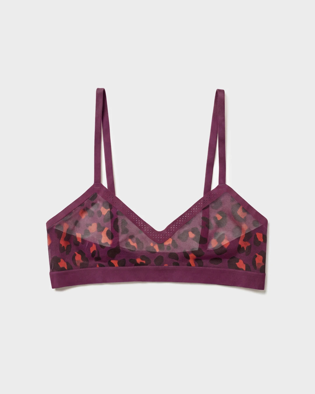 Cat Eye Triangle Sheer Bra