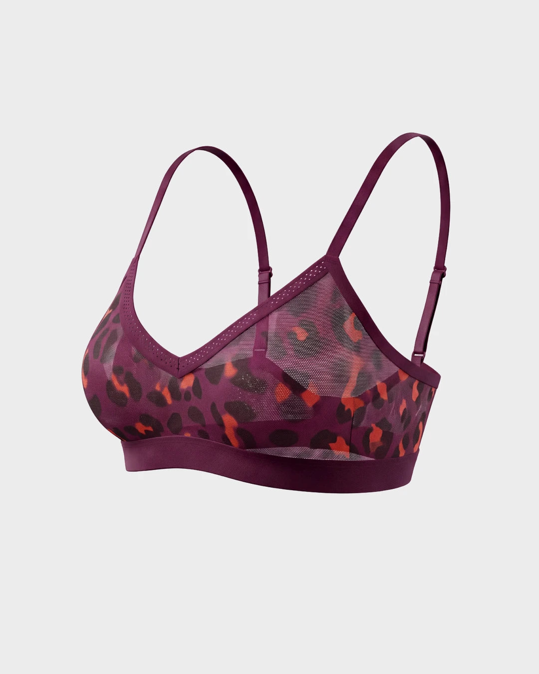 Cat Eye Triangle Sheer Bra