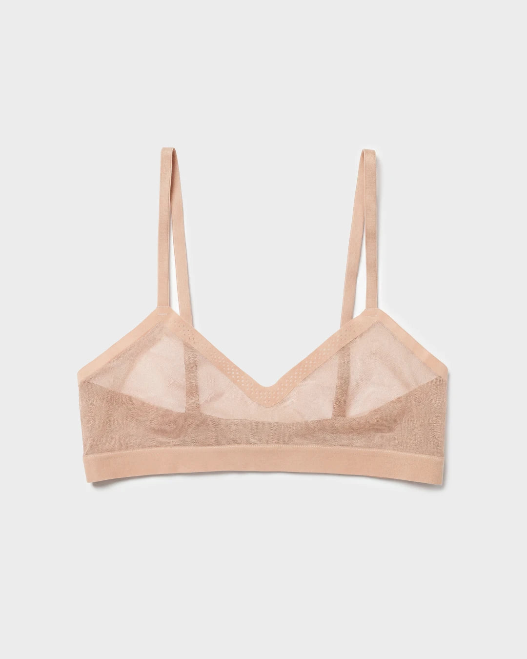 Champagne Triangle Sheer Bra