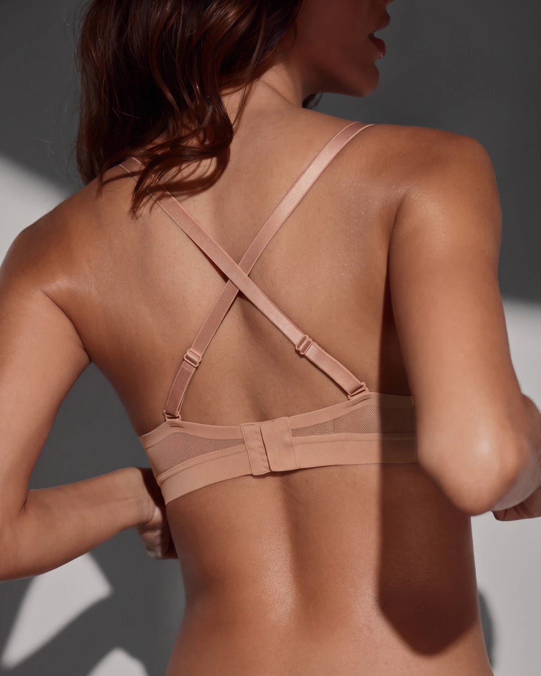 Champagne Triangle Sheer Bra
